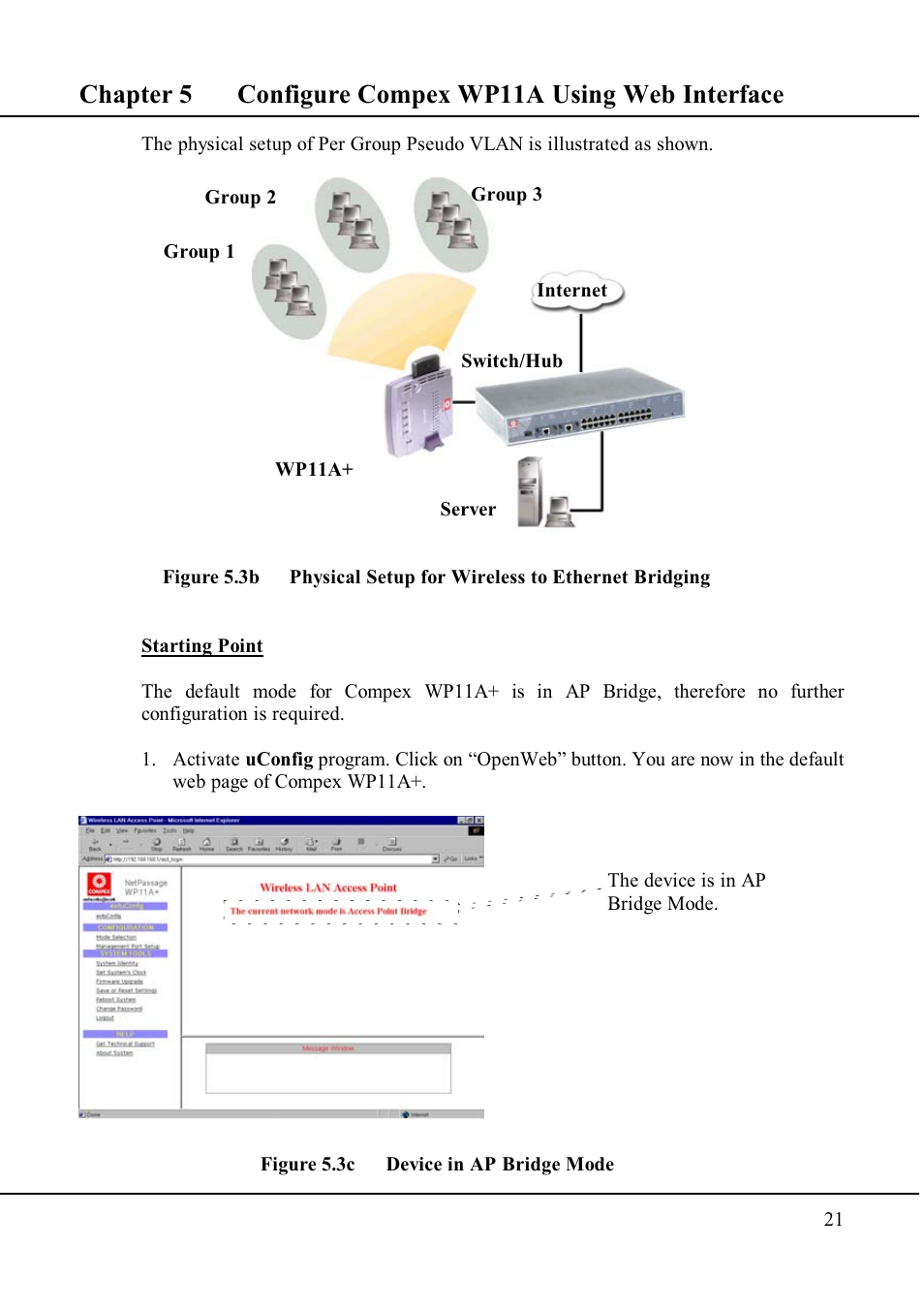 Compex Technologies WP11A+ User Manual | Page 31 / 101