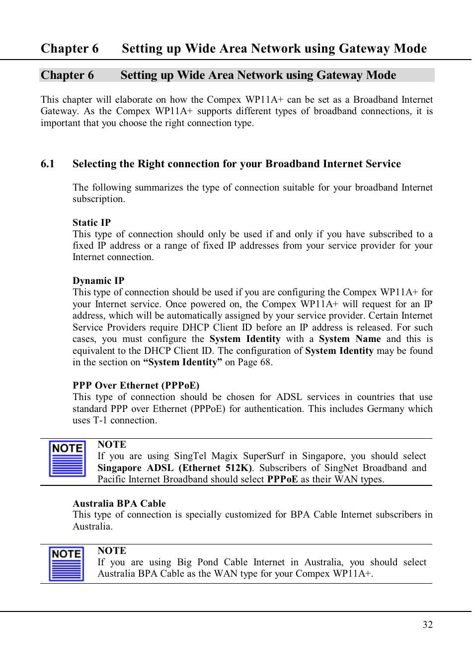 Compex Technologies WP11A+ User Manual | Page 42 / 101
