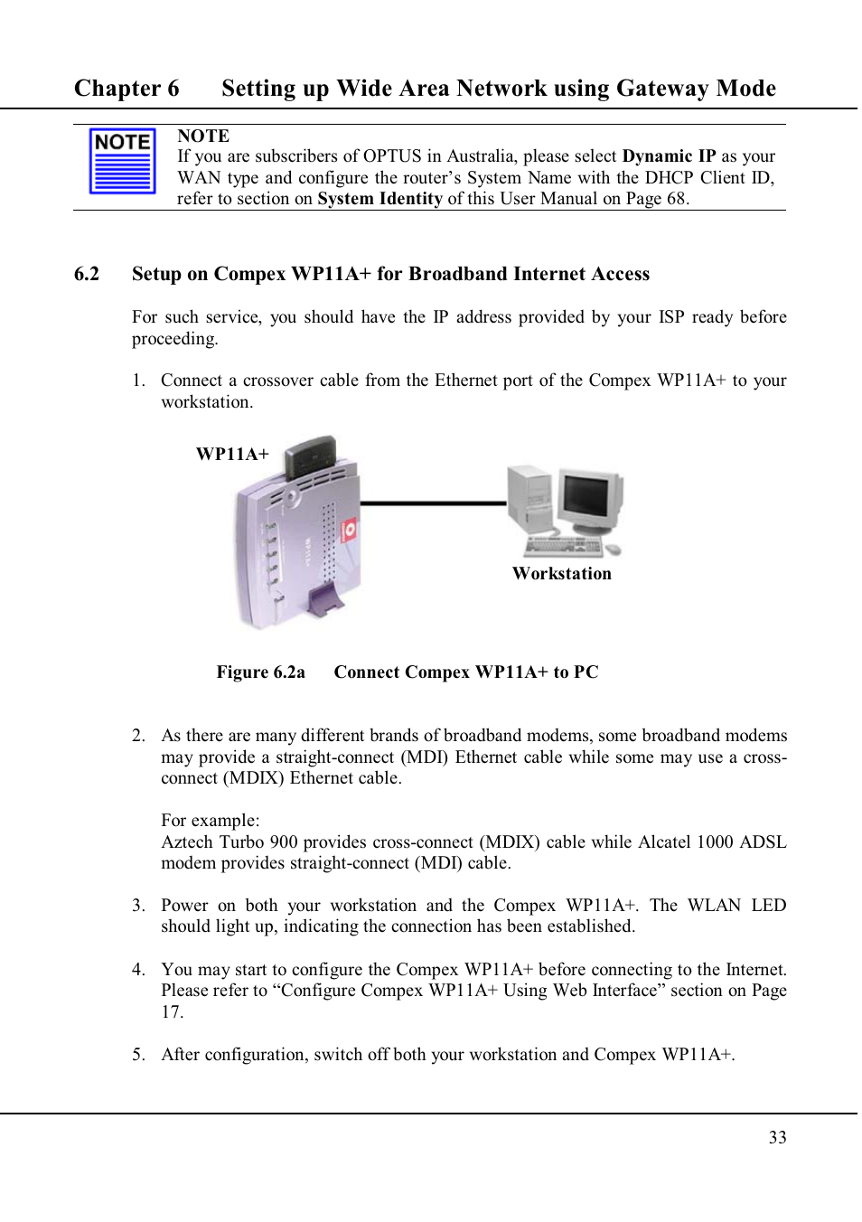 Compex Technologies WP11A+ User Manual | Page 43 / 101