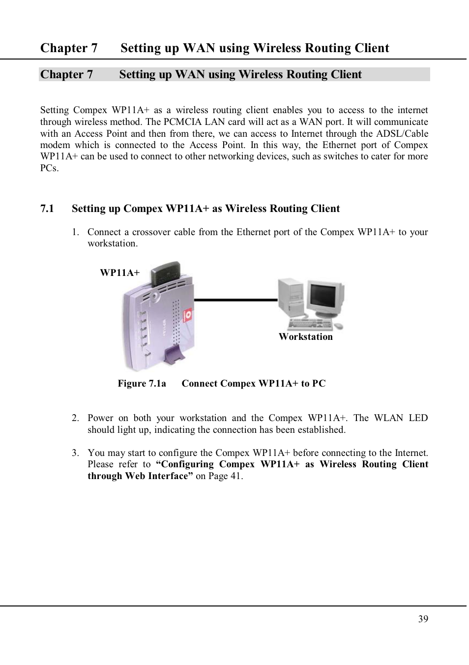 Compex Technologies WP11A+ User Manual | Page 49 / 101