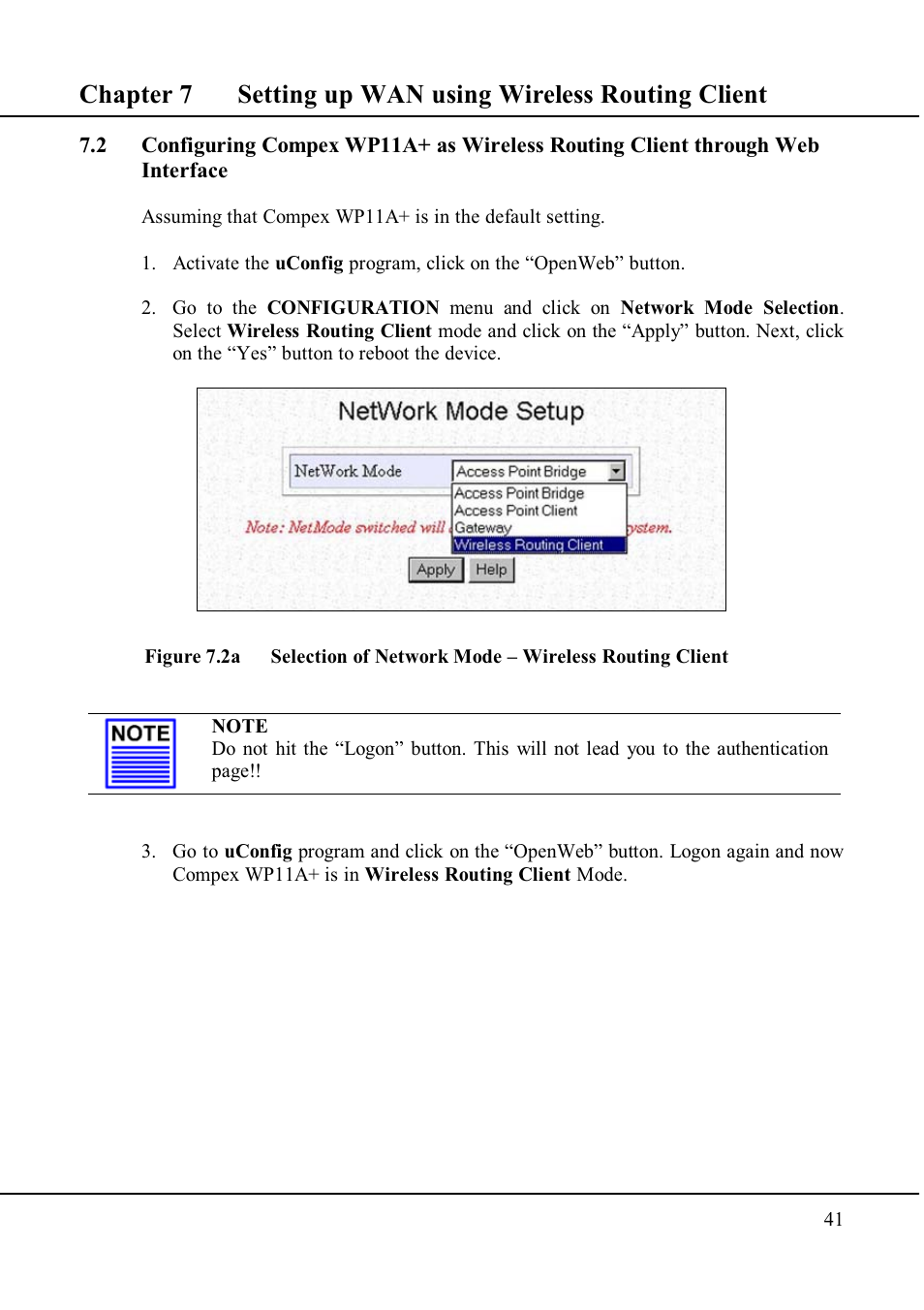 Compex Technologies WP11A+ User Manual | Page 51 / 101