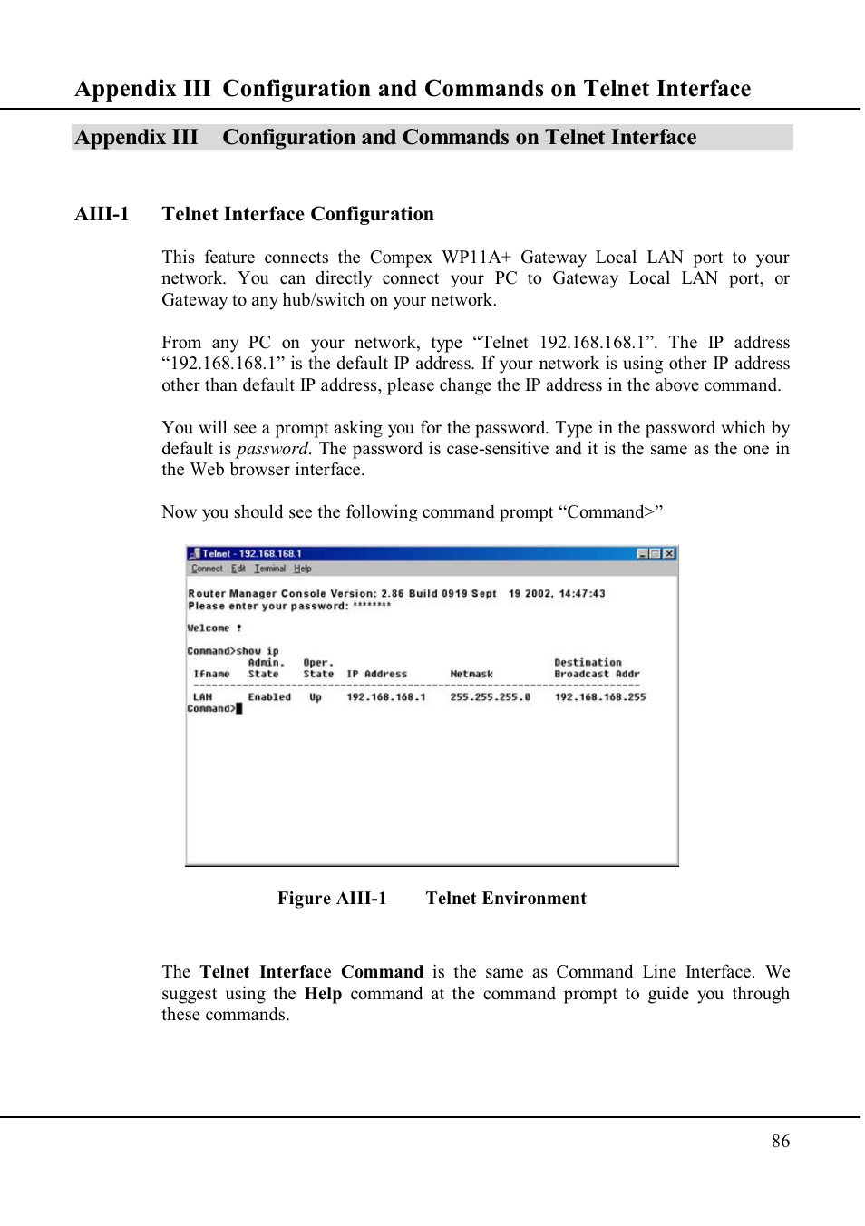 Compex Technologies WP11A+ User Manual | Page 96 / 101
