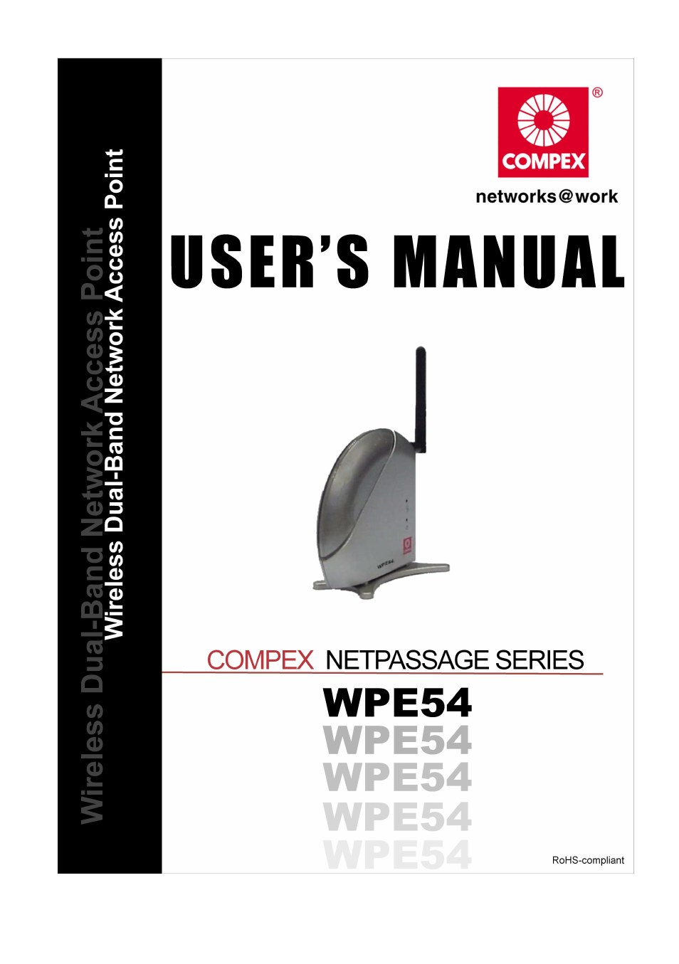 Compex Technologies WPE54 User Manual | 137 pages