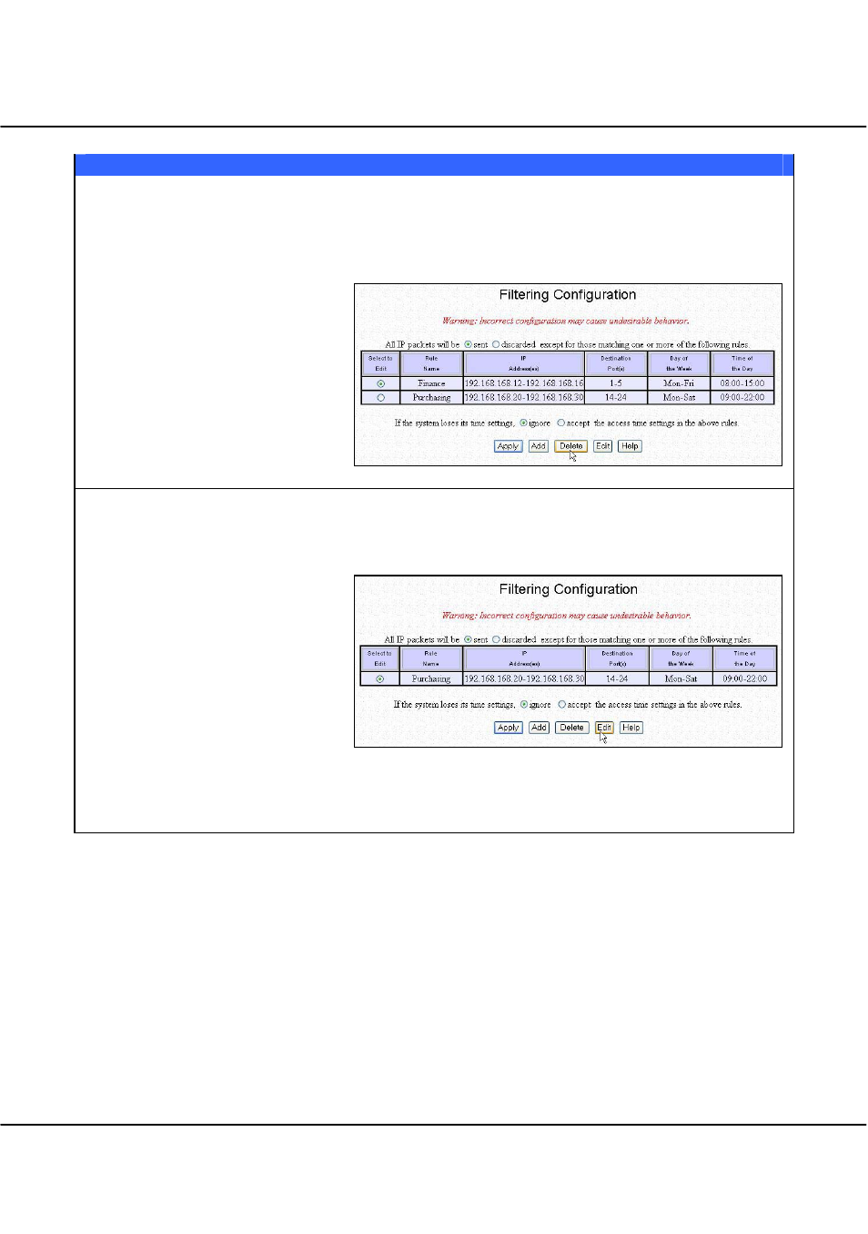 Chapter 5 further configuration | Compex Technologies WPE54 User Manual | Page 104 / 137