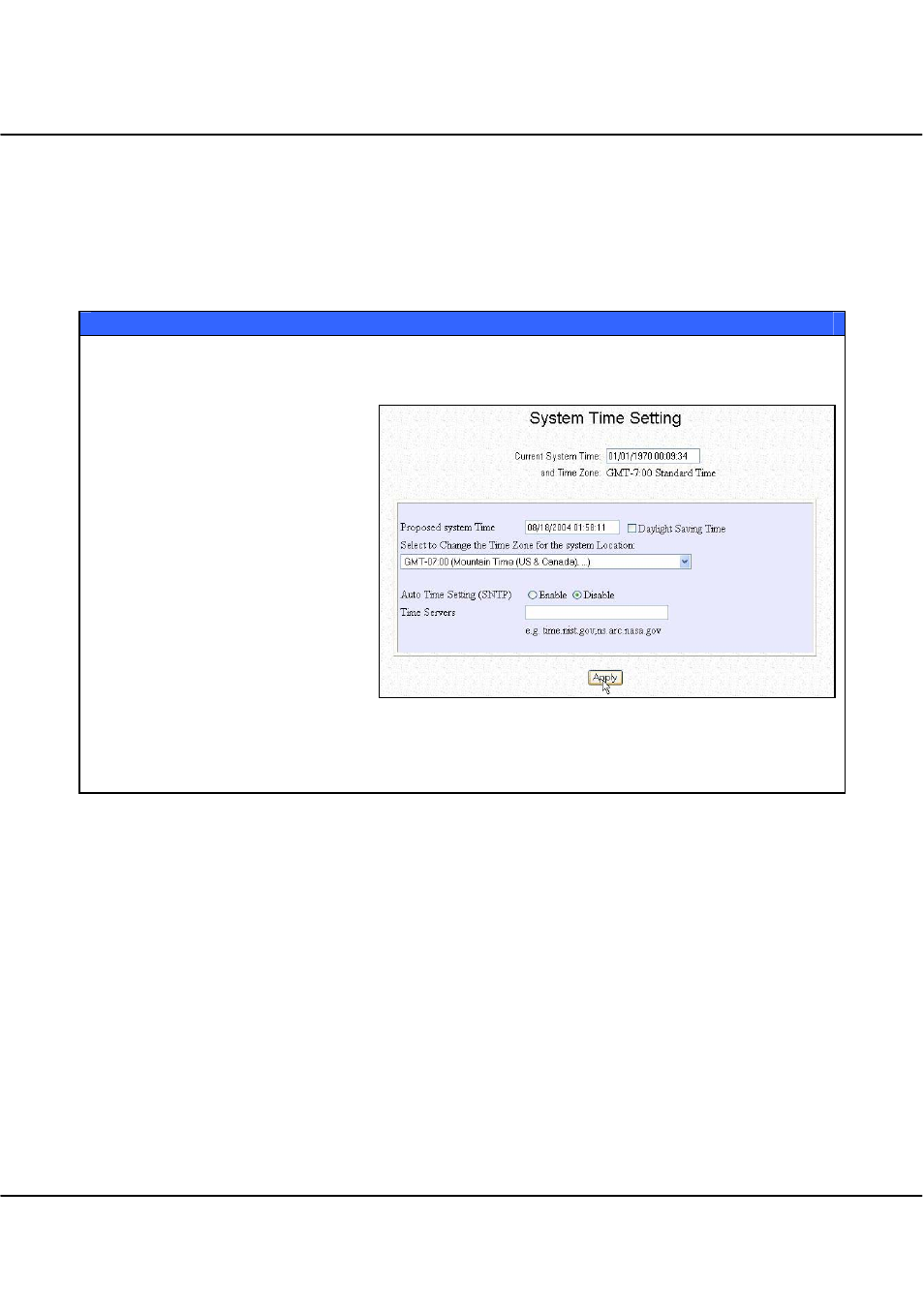 Set system’s clock | Compex Technologies WPE54 User Manual | Page 111 / 137