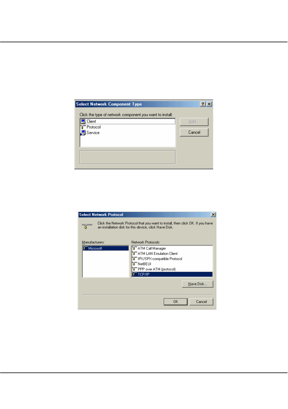 Appendix iii tcp/ip configuration | Compex Technologies WPE54 User Manual | Page 125 / 137