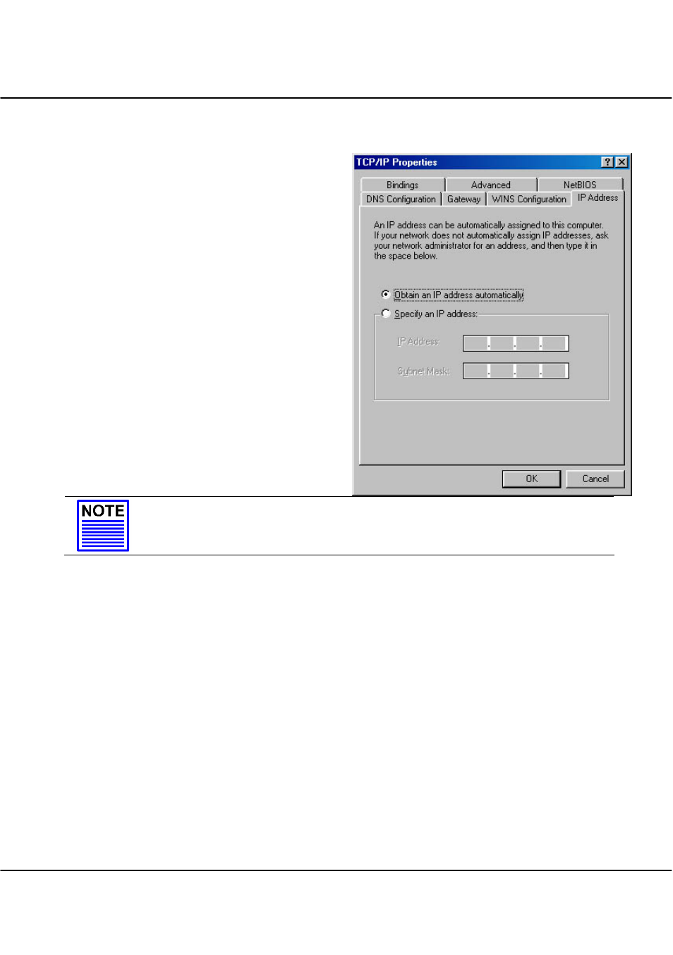 Appendix iii tcp/ip configuration | Compex Technologies WPE54 User Manual | Page 127 / 137
