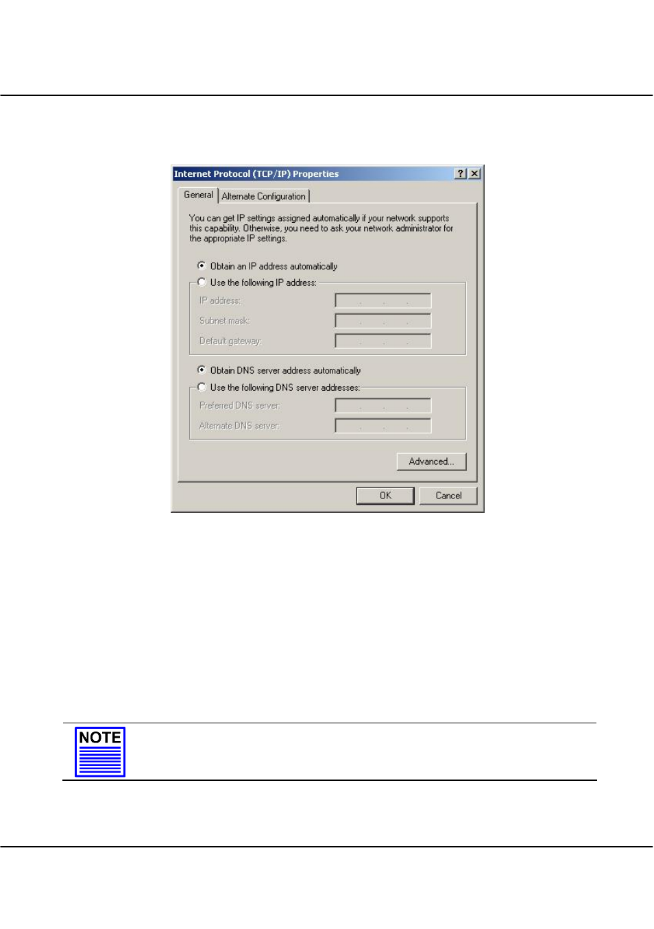 Appendix iii tcp/ip configuration | Compex Technologies WPE54 User Manual | Page 129 / 137