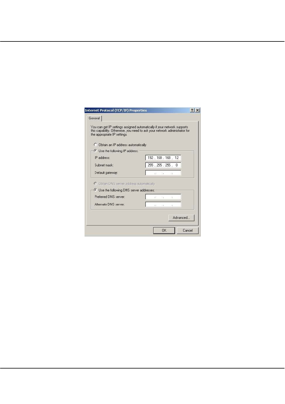 Aiii.4, Configure static ip address in windows xp/2000, Appendix iii tcp/ip configuration | Compex Technologies WPE54 User Manual | Page 131 / 137