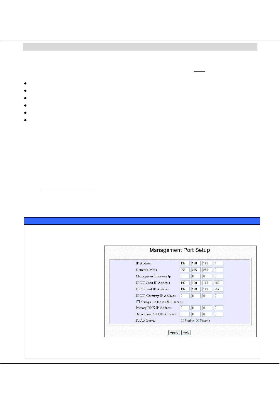 Chapter 4, Common configuration, Management port setup | Compex Technologies WPE54 User Manual | Page 28 / 137