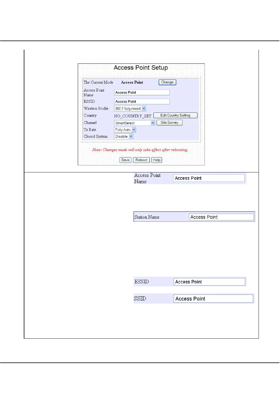 Chapter 4 common configuration | Compex Technologies WPE54 User Manual | Page 37 / 137