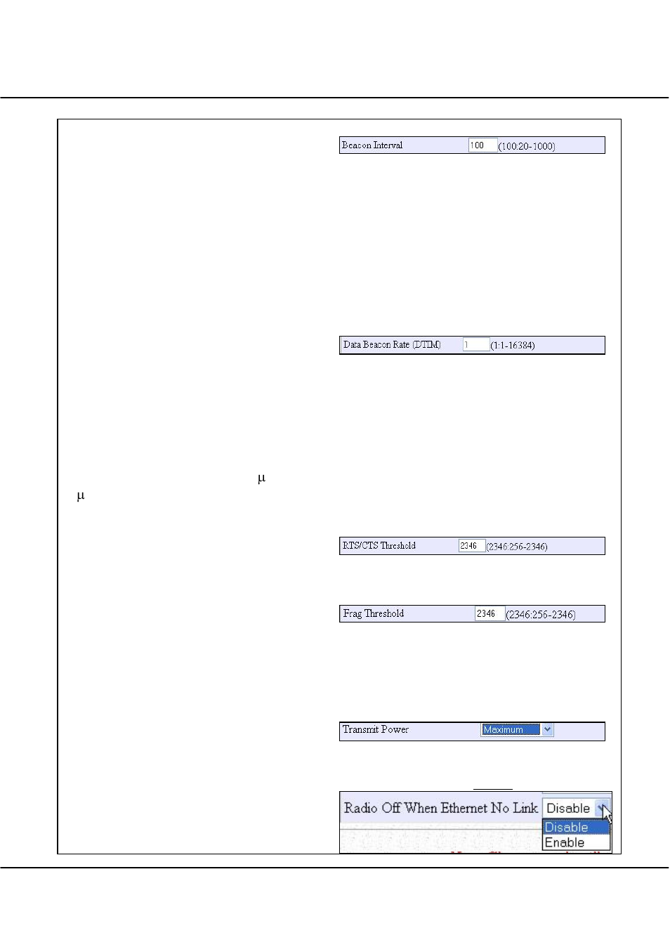 Chapter 4 common configuration | Compex Technologies WPE54 User Manual | Page 40 / 137