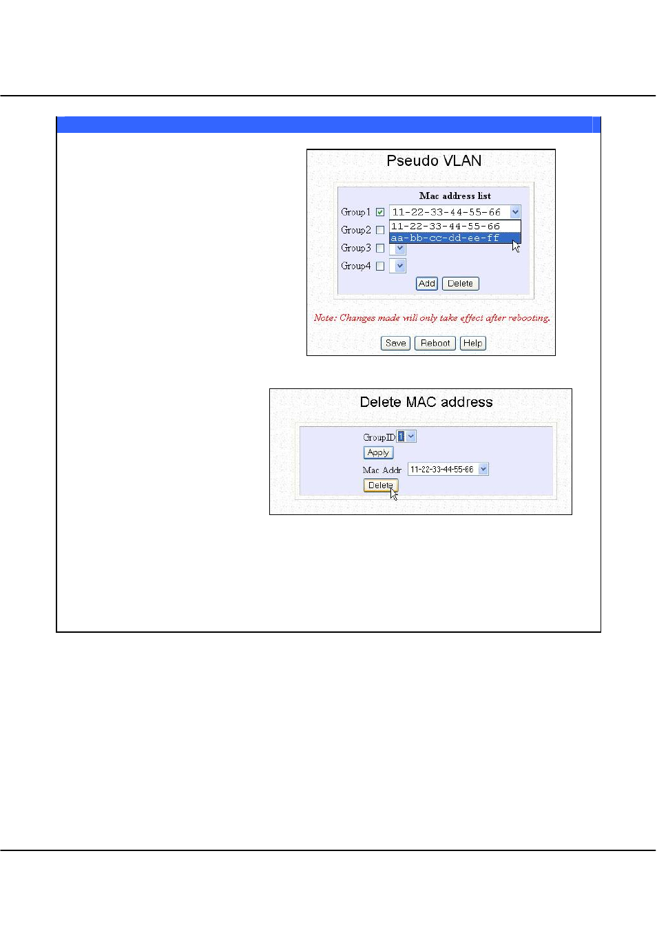 Chapter 4 common configuration | Compex Technologies WPE54 User Manual | Page 49 / 137