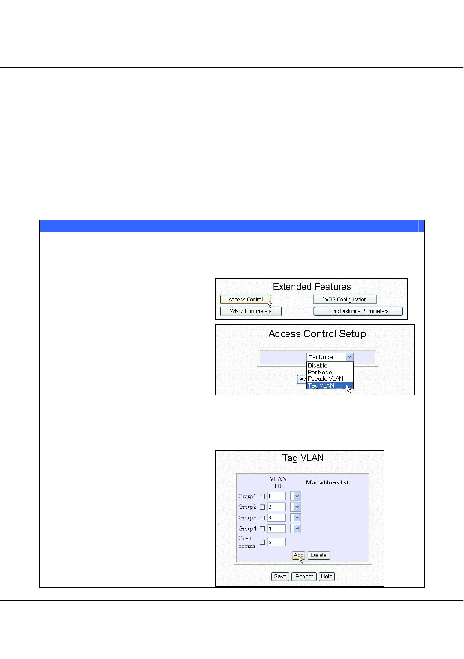 Chapter 4 common configuration | Compex Technologies WPE54 User Manual | Page 50 / 137