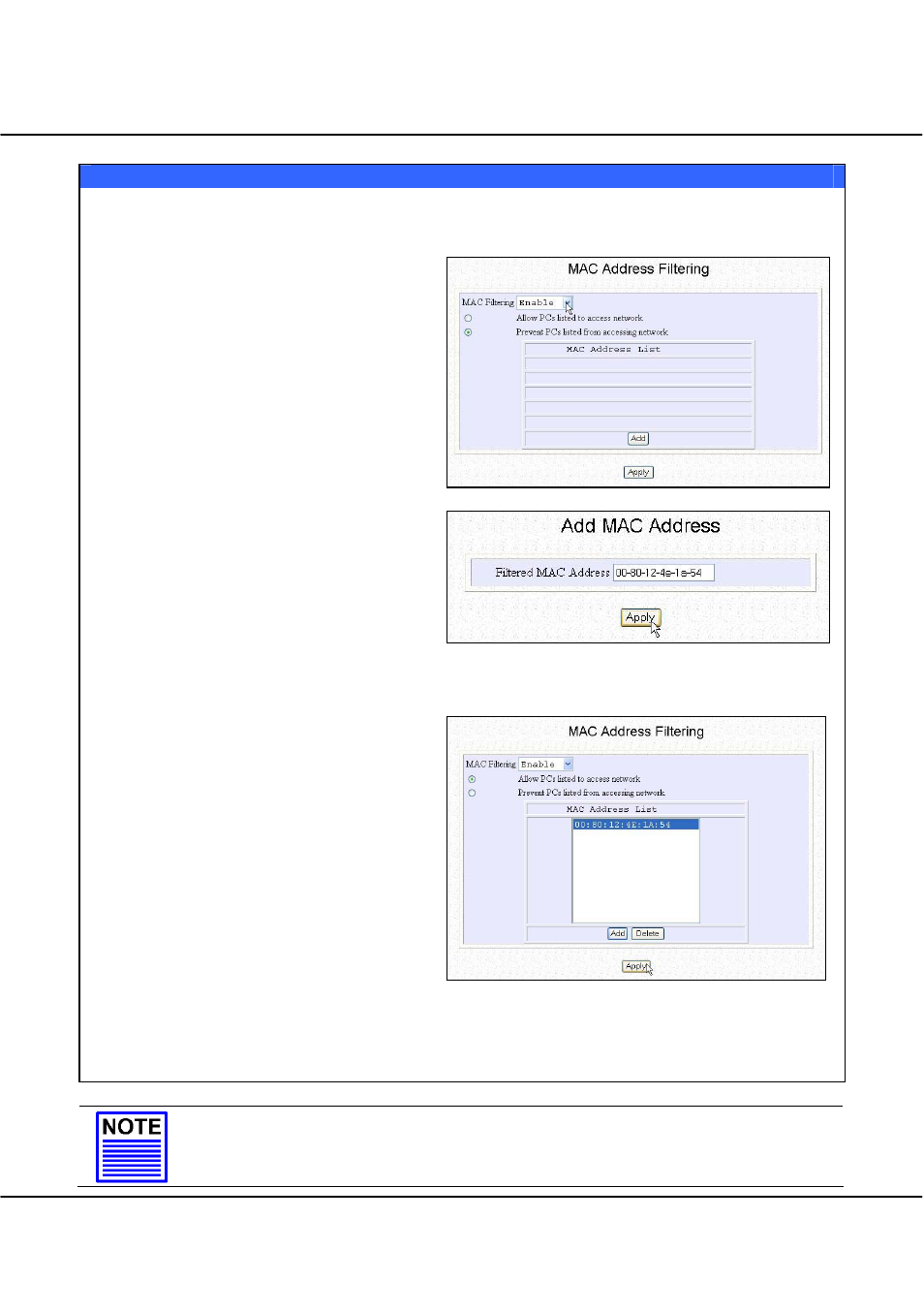 Chapter 5 further configuration | Compex Technologies WPE54 User Manual | Page 81 / 137