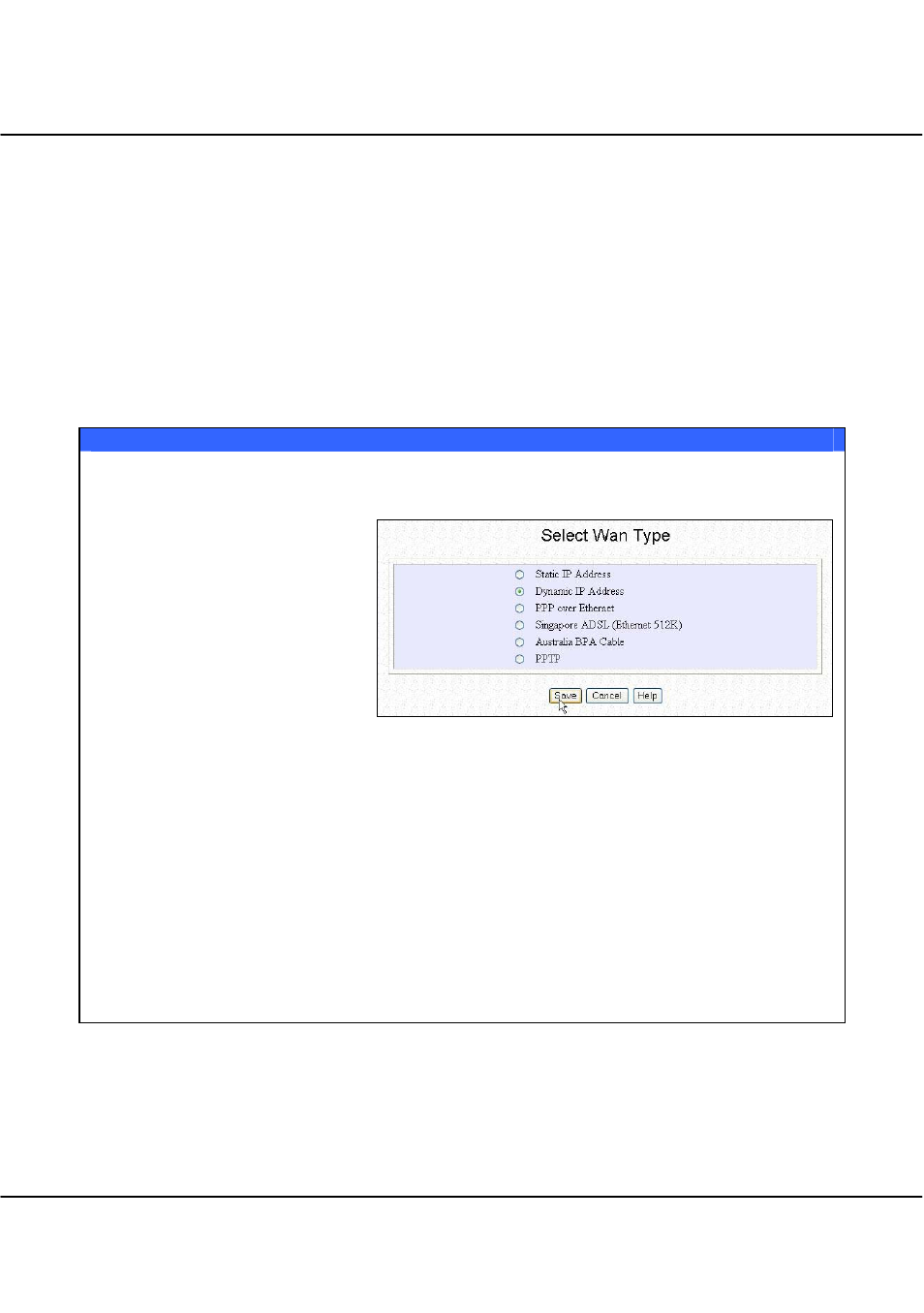 Configuring wan setup, Chapter 5 further configuration | Compex Technologies WPE54 User Manual | Page 83 / 137