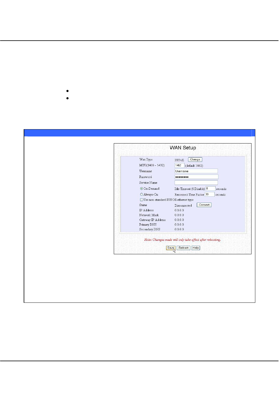 Pppoe, Chapter 5 further configuration | Compex Technologies WPE54 User Manual | Page 86 / 137