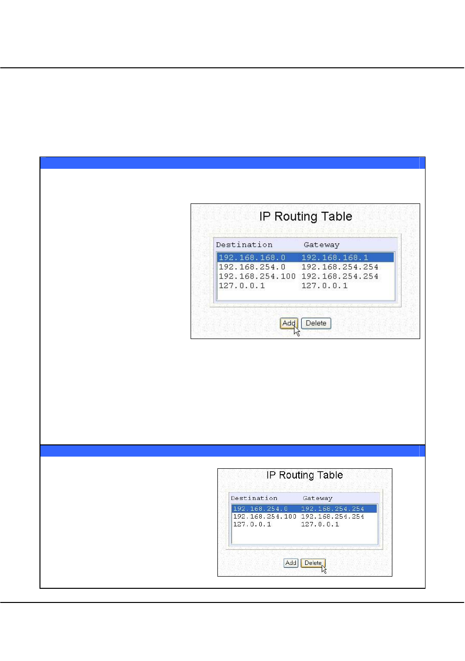 Static routing, Chapter 5 further configuration | Compex Technologies WPE54 User Manual | Page 98 / 137
