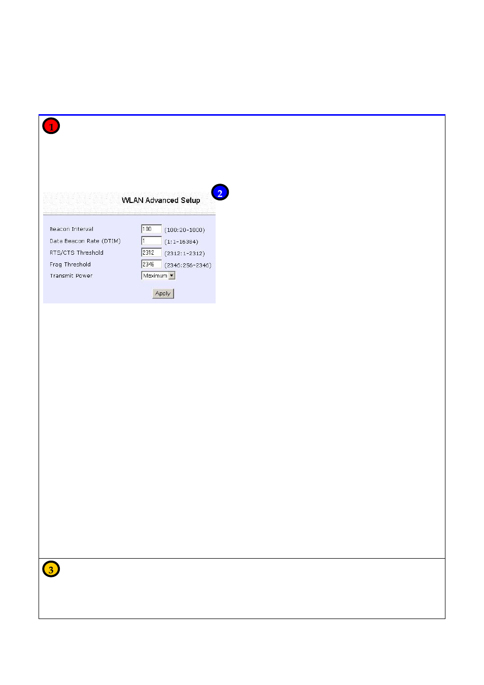 Configure the advanced wlan settings | Compex Technologies NP25G 6C User Manual | Page 32 / 110
