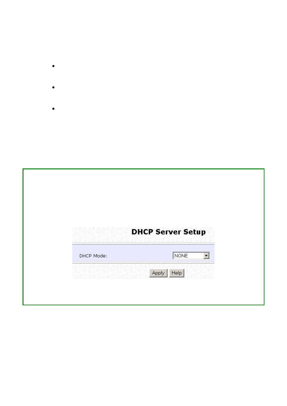 To setup dhcp server | Compex Technologies NP25G 6C User Manual | Page 41 / 110