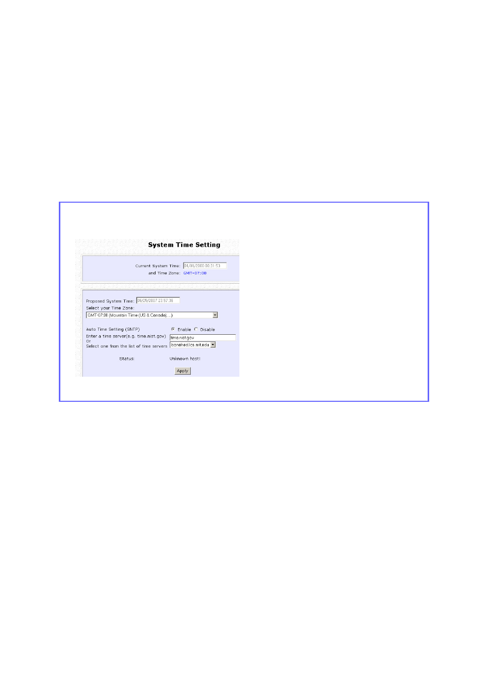 Set the time | Compex Technologies NP25G 6C User Manual | Page 98 / 110