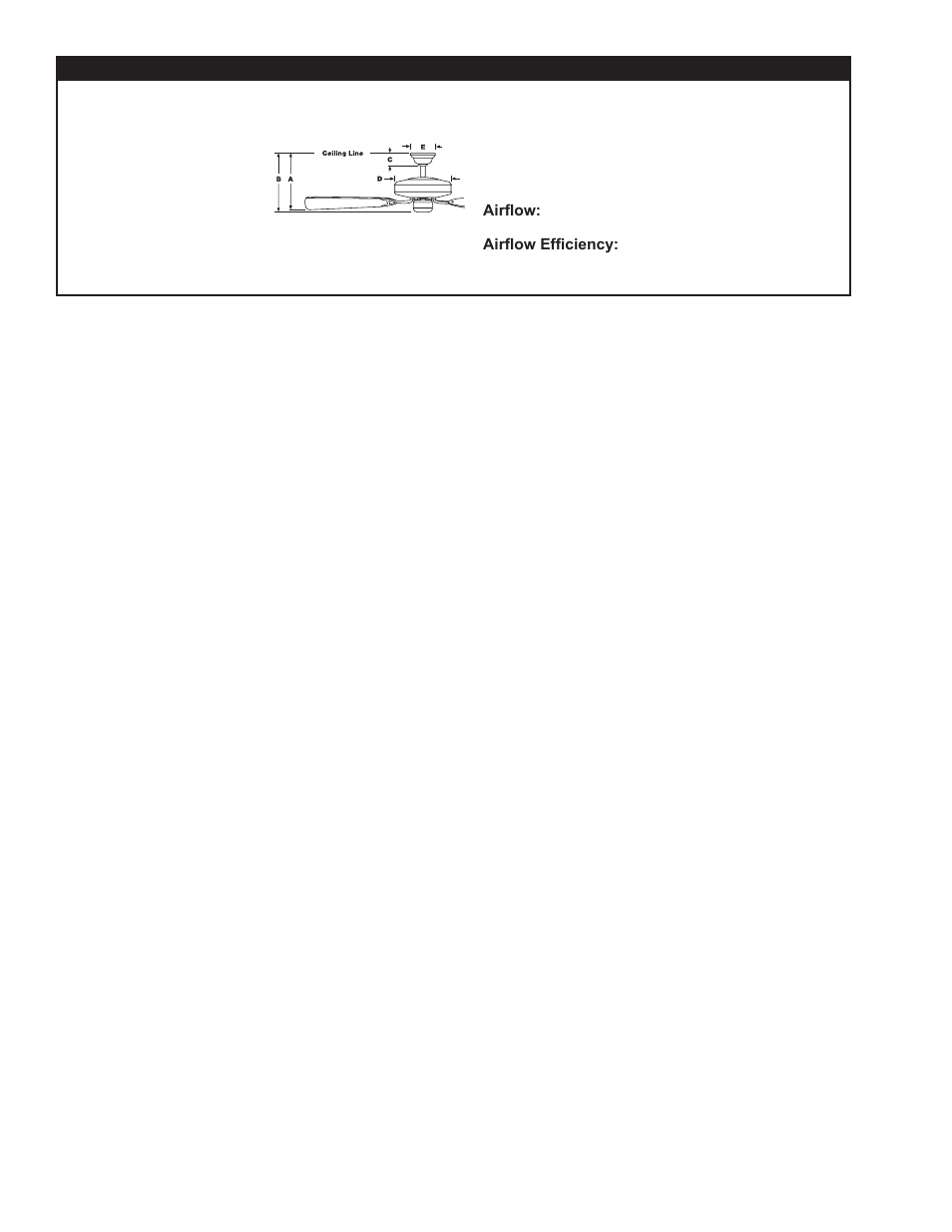 Product specifications | Casablanca Fan Company CASABLANCA Wailea CEILING FAN 41UxxD User Manual | Page 10 / 10