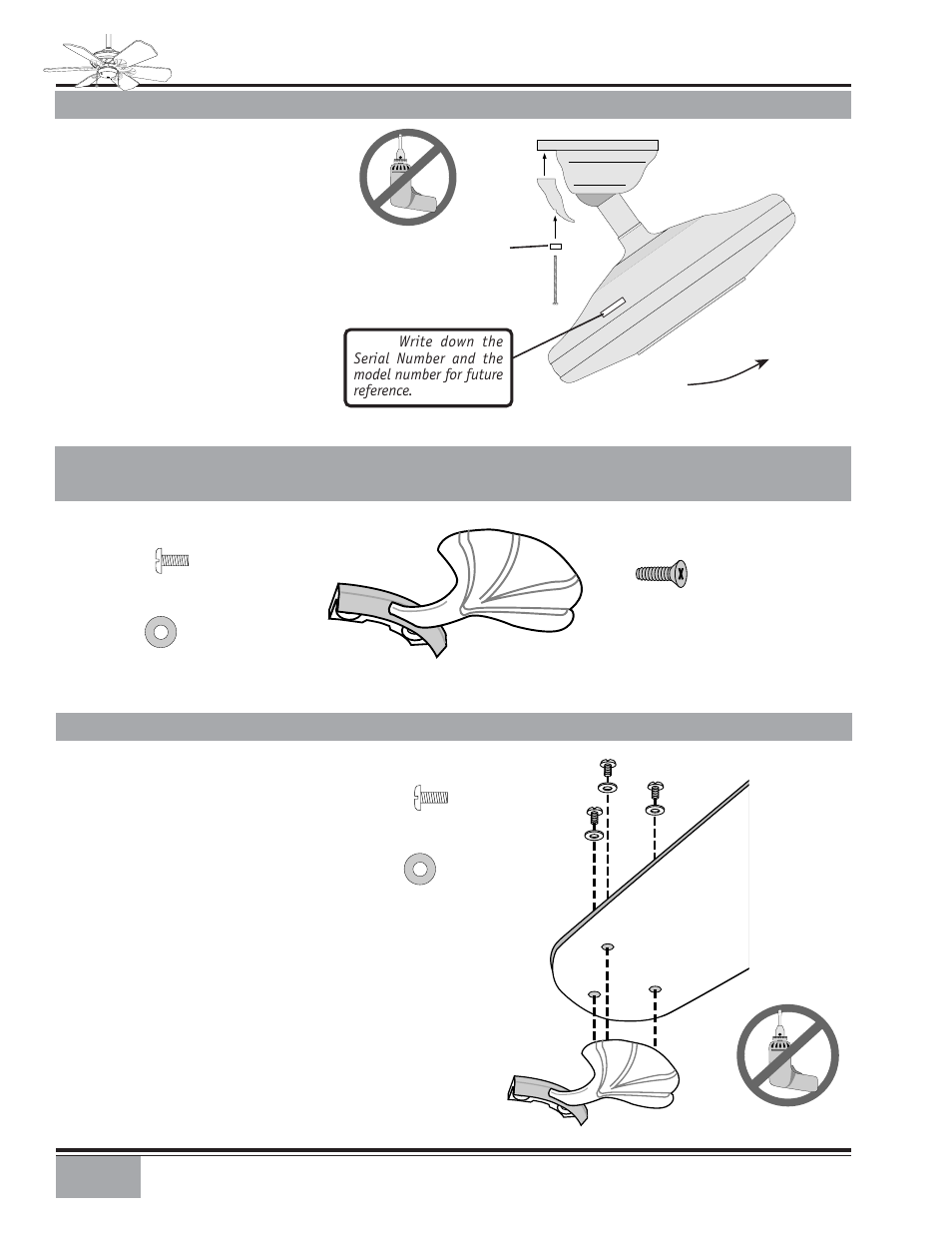 Ailea, Canopy hatch installation | Casablanca Fan Company CASABLANCA Wailea CEILING FAN 41UxxD User Manual | Page 6 / 10