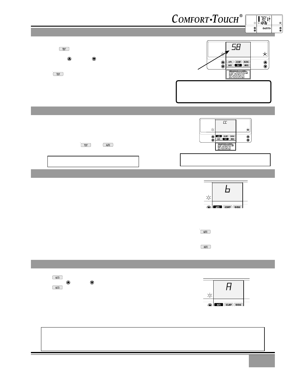 Changing channels - control, Changing channels - fan, Dual remote control - base | Dual remote control - auxiliary, Comfort•touch ♦ changing channels - fan, Comfort•touch ♦ changing channels - control | Casablanca Metropolitan User Manual | Page 16 / 18