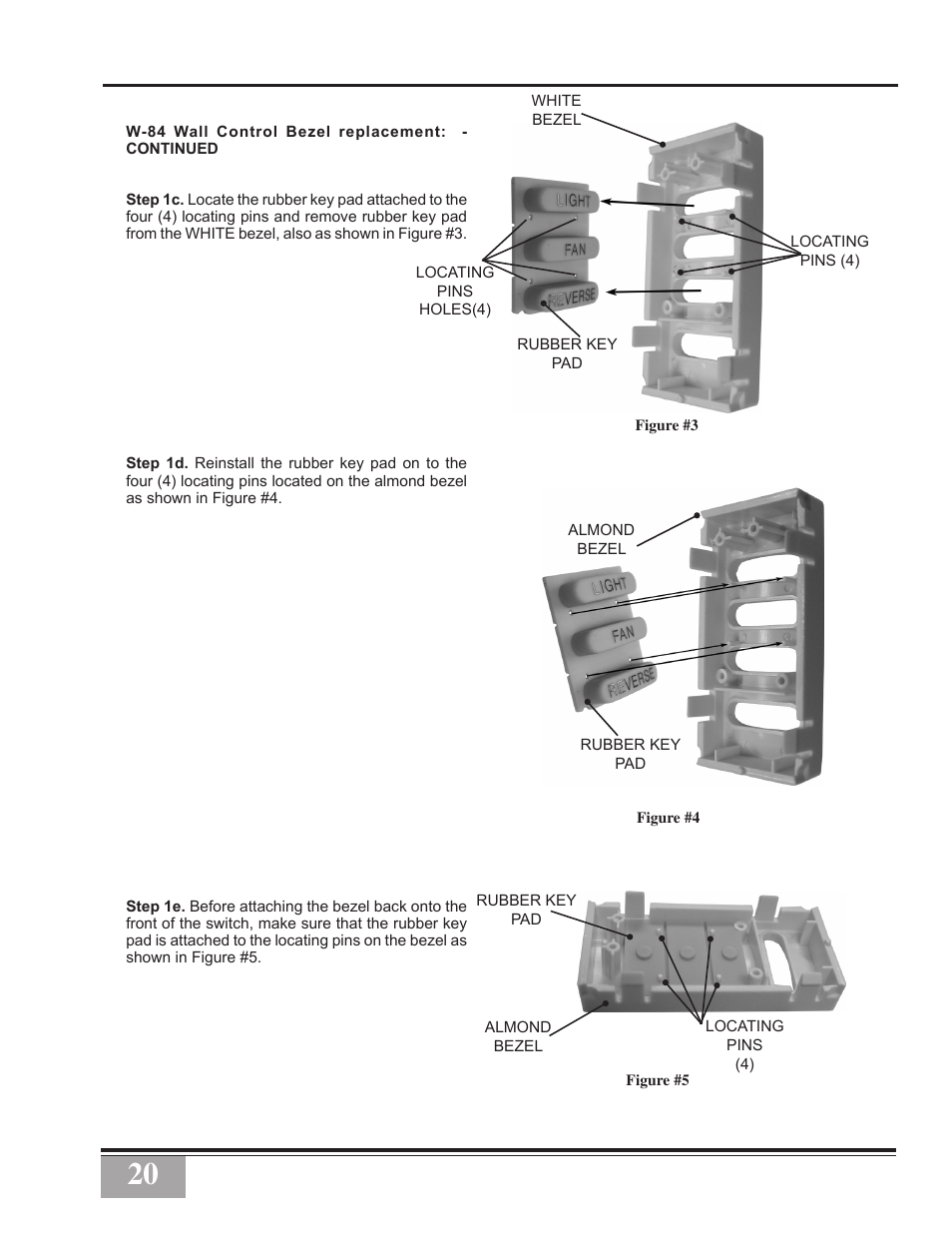 Casablanca Fan Company Casablanca Ceiling Fan PN9943001 User Manual | Page 20 / 24