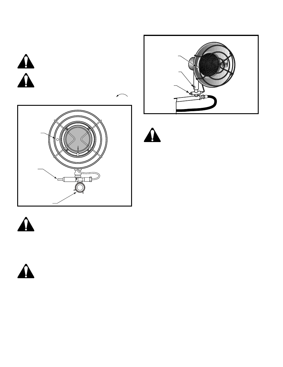 Lighting instructions when using match | CFM Corporation RMC-TT30 User Manual | Page 6 / 16