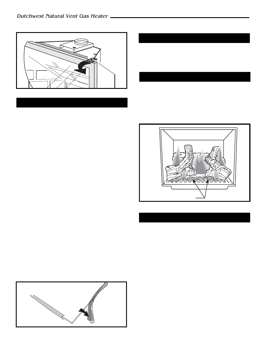 Dutchwest natural vent gas heater | CFM Corporation 2467 User Manual | Page 20 / 28