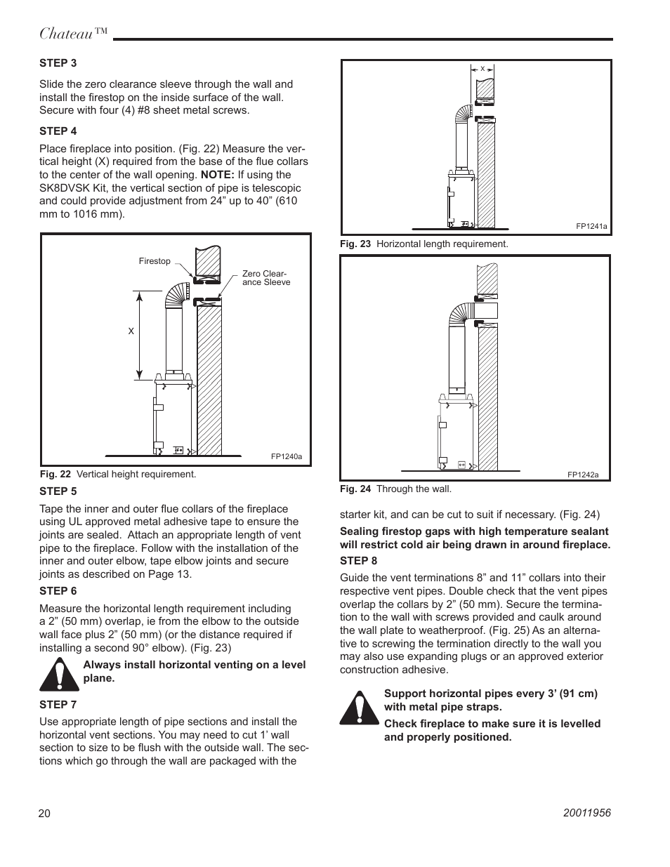 Chateau | CFM Corporation DVT38IN User Manual | Page 20 / 48