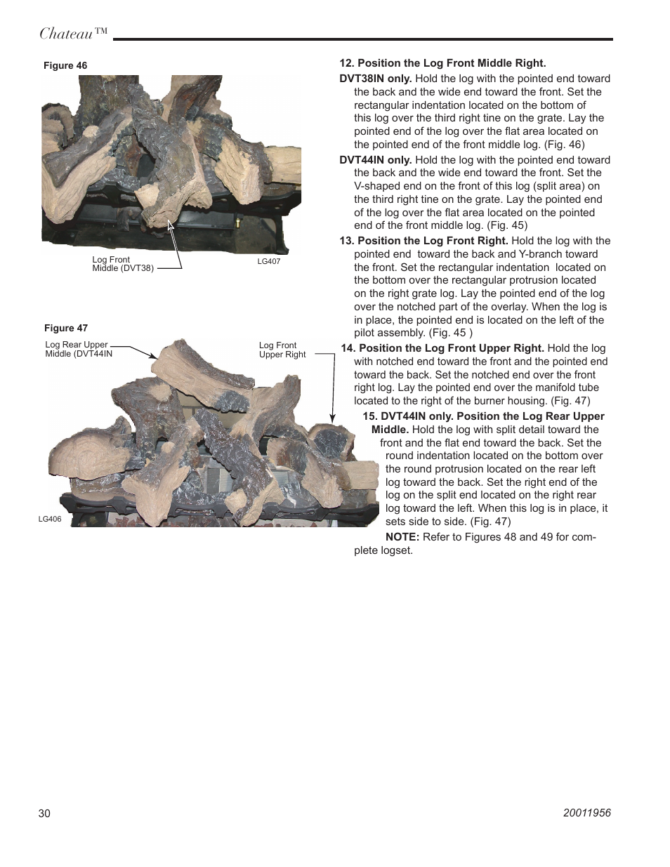 Chateau | CFM Corporation DVT38IN User Manual | Page 30 / 48