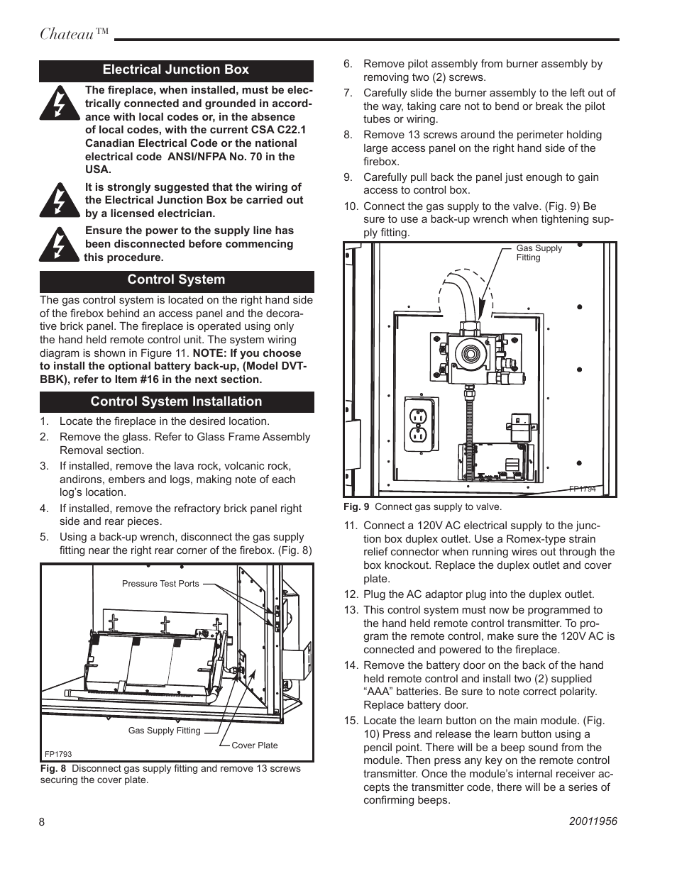 Chateau | CFM Corporation DVT38IN User Manual | Page 8 / 48