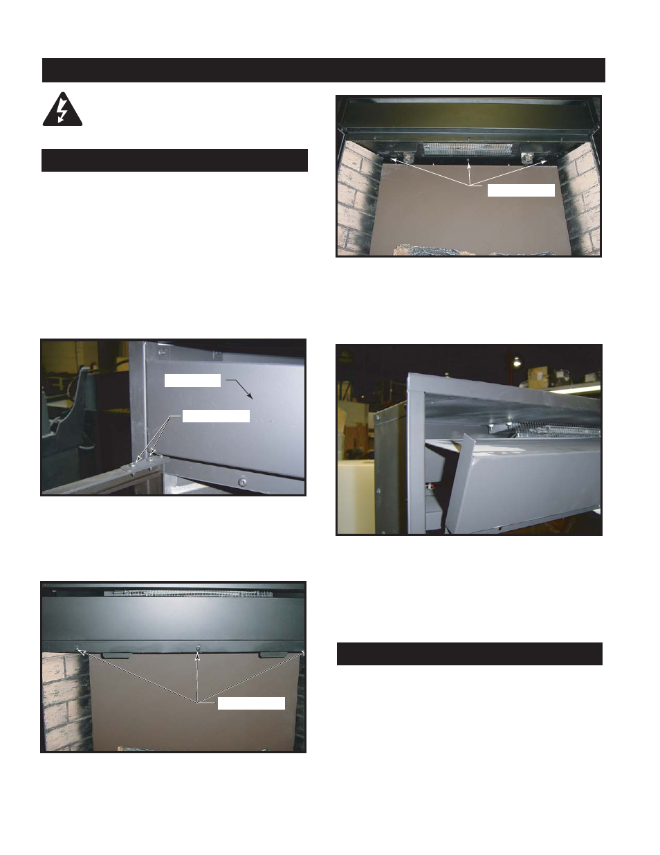 Service instructions | CFM Corporation HEF26 User Manual | Page 8 / 16