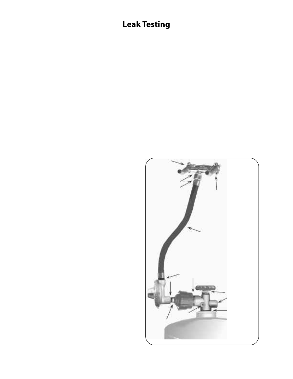 Leak testing | CFM Corporation 7000 User Manual | Page 24 / 29