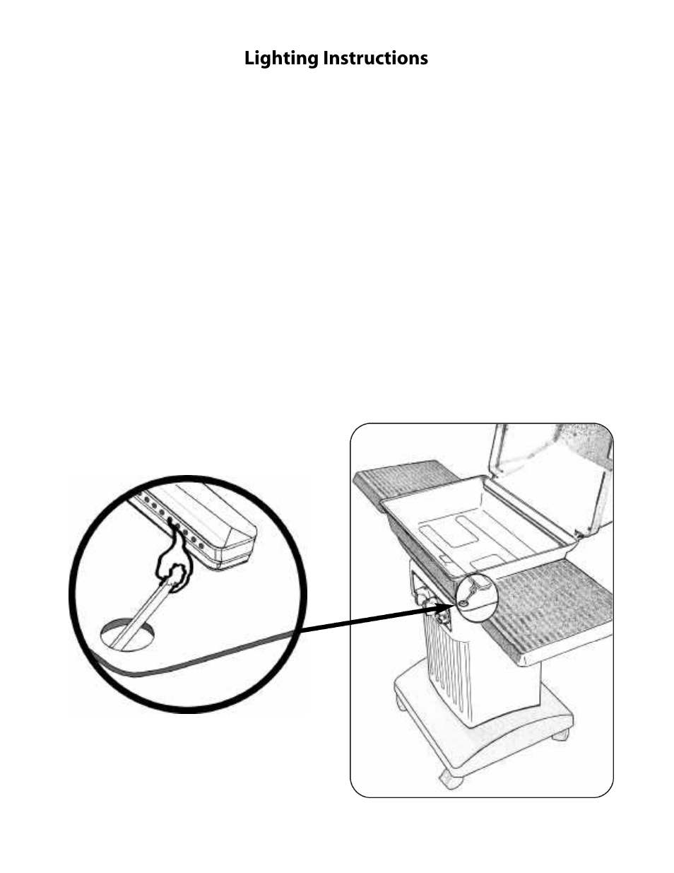 Lighting instructions | CFM Corporation 7000 User Manual | Page 26 / 29