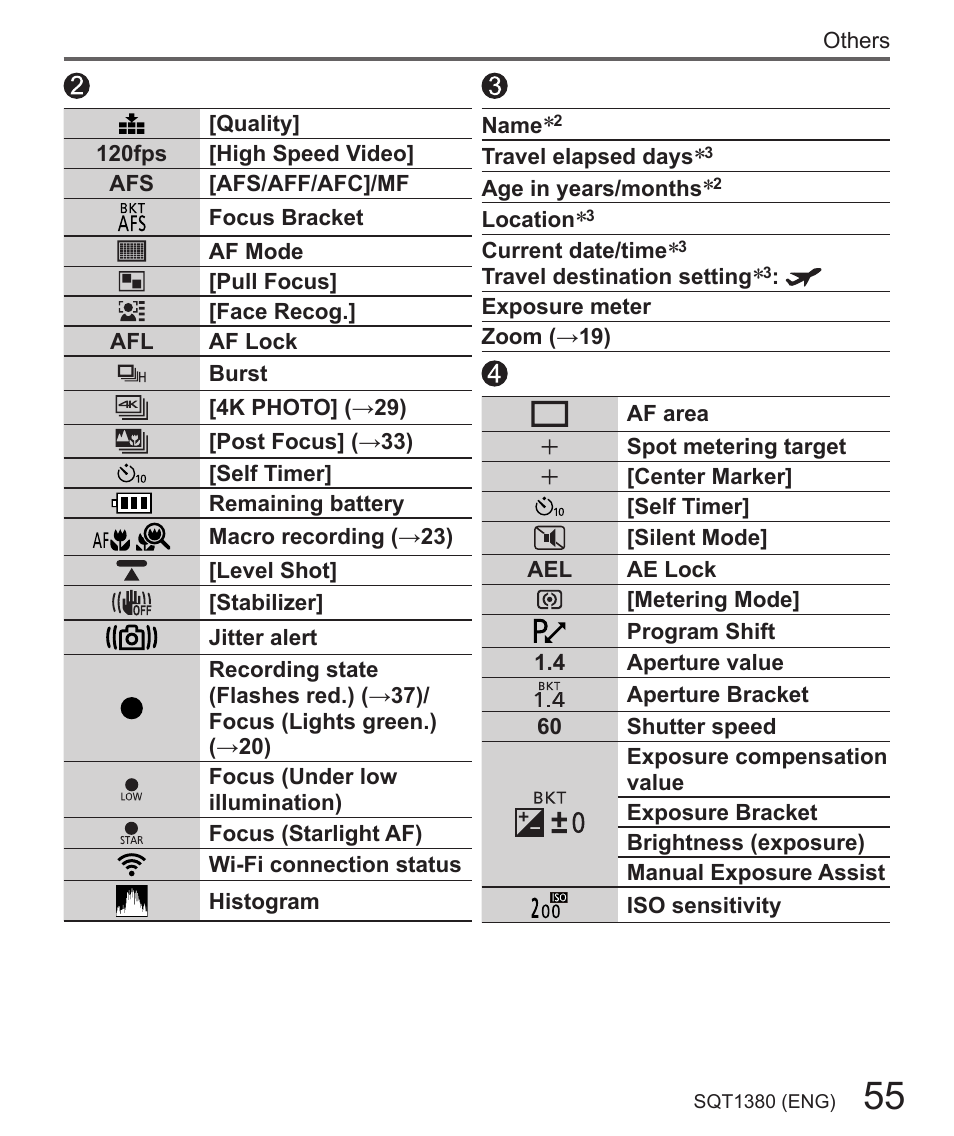 Panasonic Lumix DMC-LX10K User Manual | Page 55 / 72