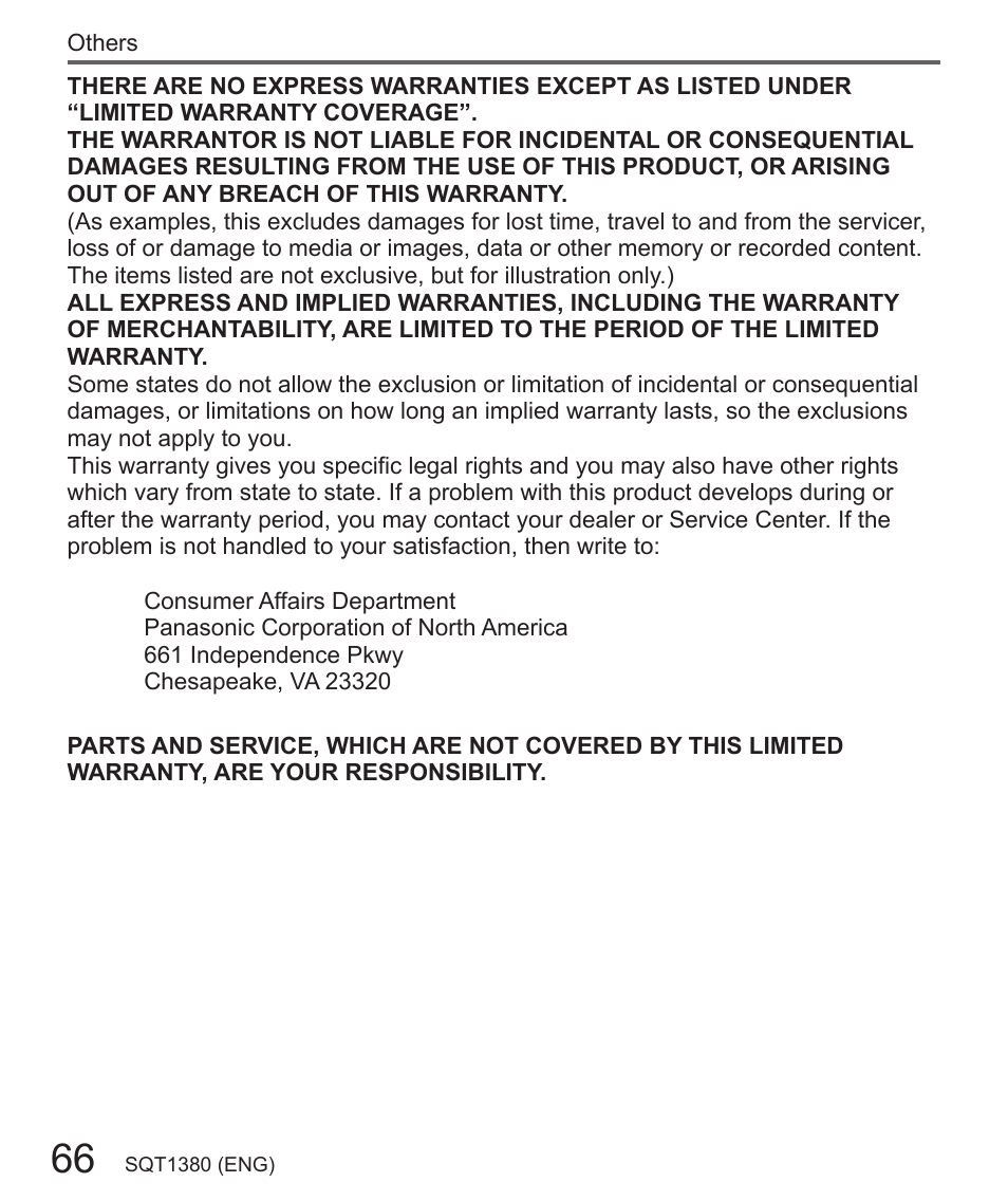 Panasonic Lumix DMC-LX10K User Manual | Page 66 / 72