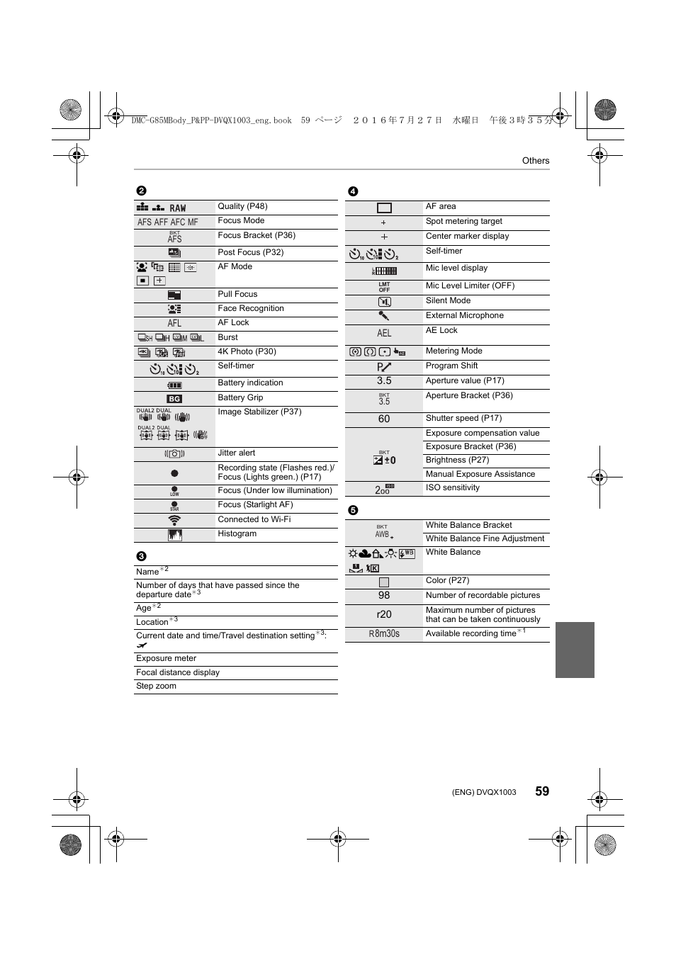 8m30s | Panasonic Lumix DMC-G85M User Manual | Page 59 / 80