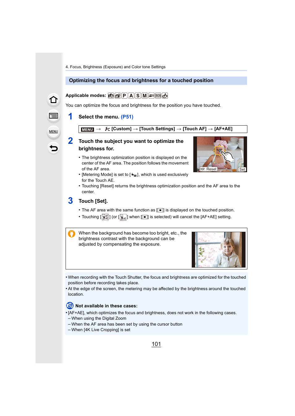 Panasonic Lumix DMC-G85M User Manual | Page 101 / 338