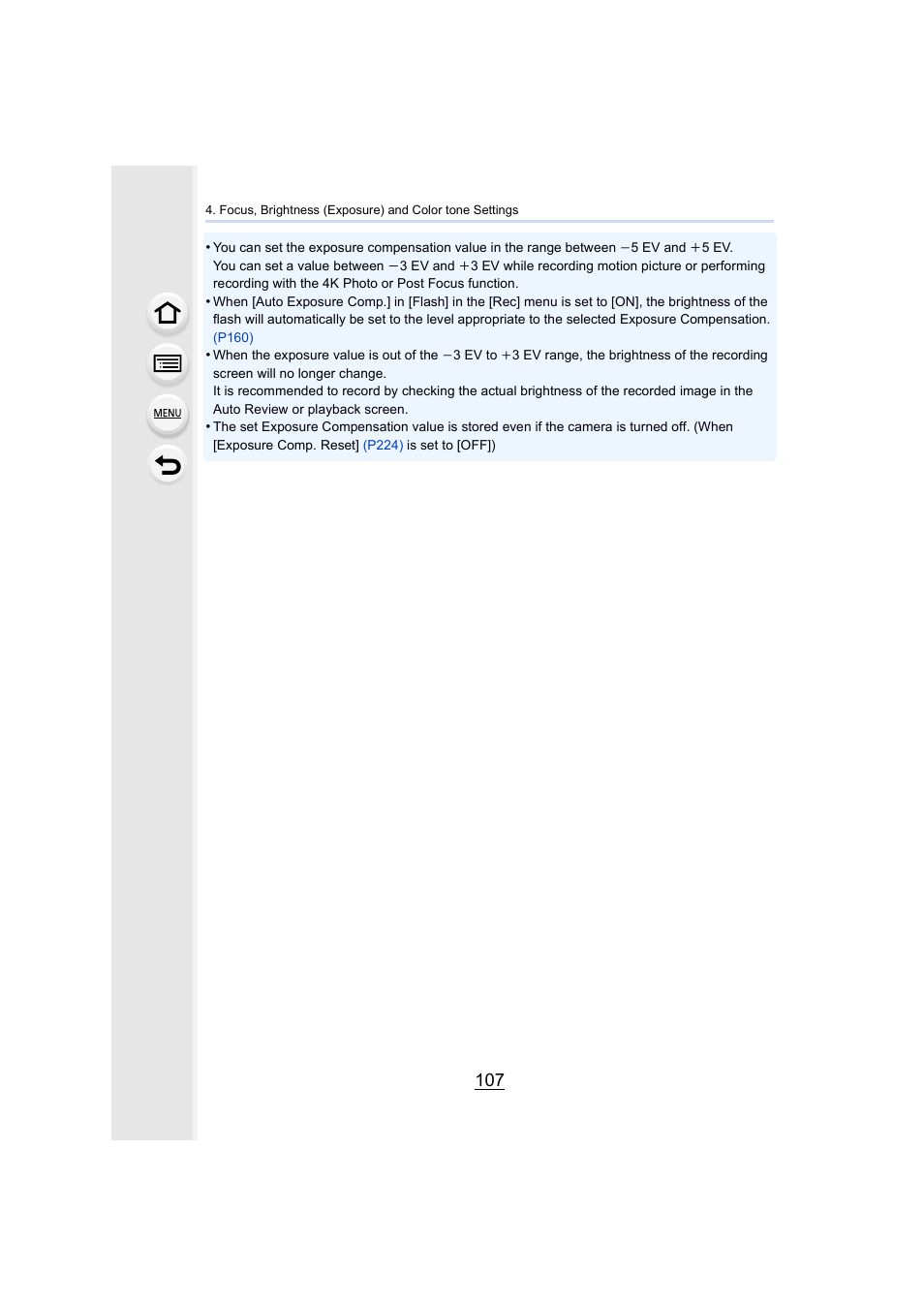 Panasonic Lumix DMC-G85M User Manual | Page 107 / 338