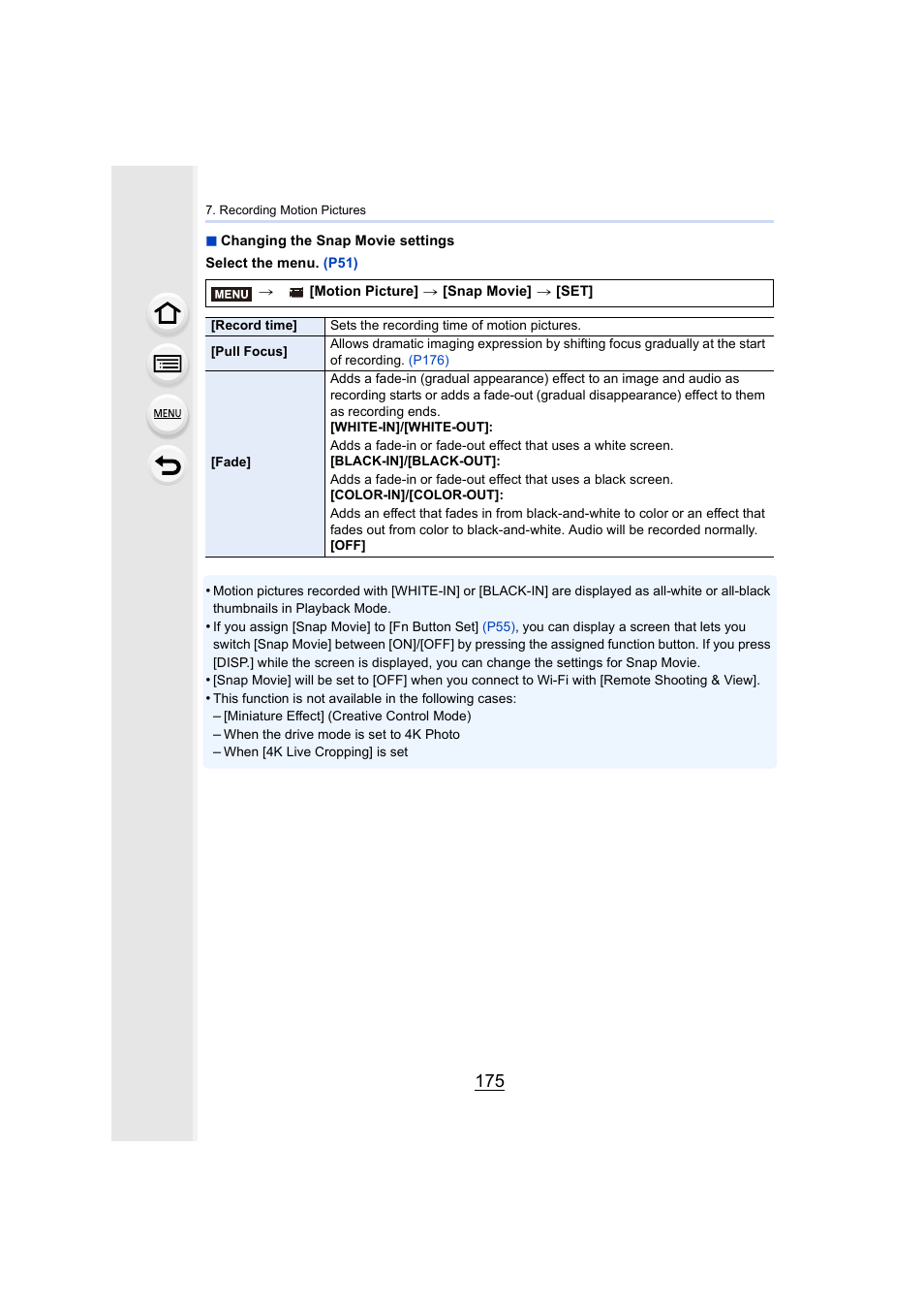 Panasonic Lumix DMC-G85M User Manual | Page 175 / 338