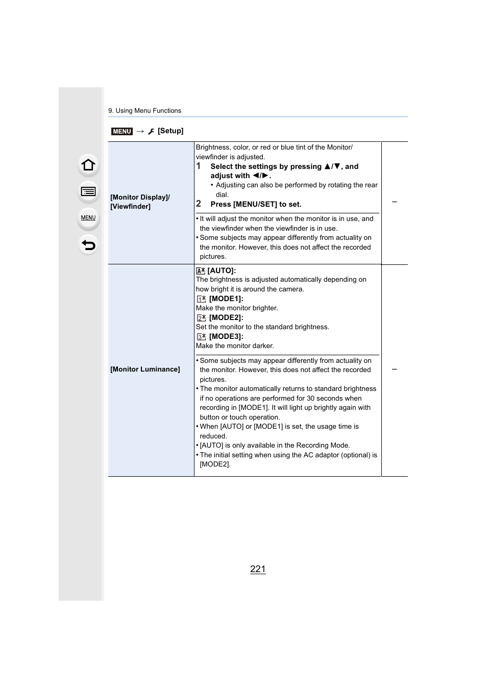 Panasonic Lumix DMC-G85M User Manual | Page 221 / 338