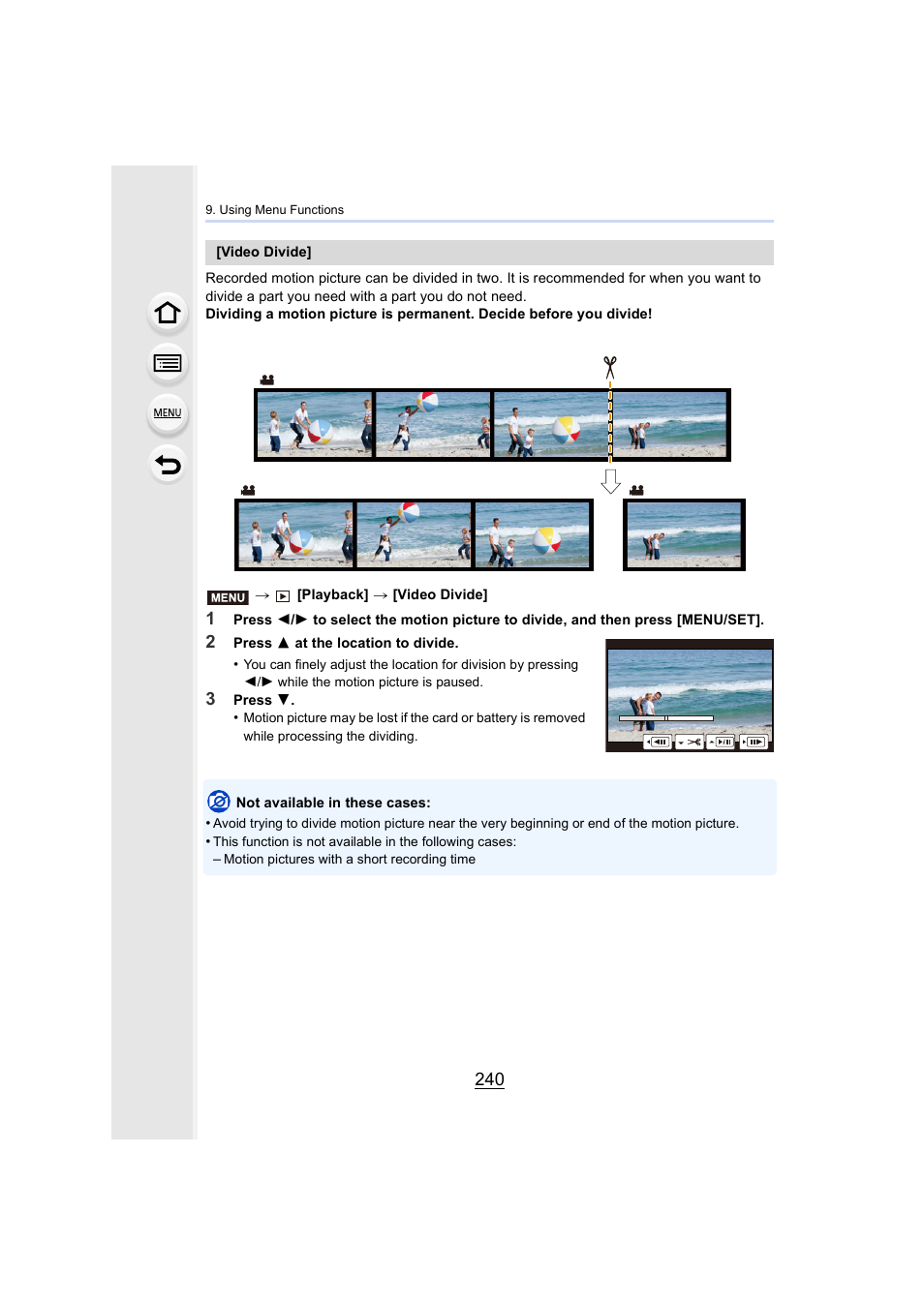 P240) | Panasonic Lumix DMC-G85M User Manual | Page 240 / 338