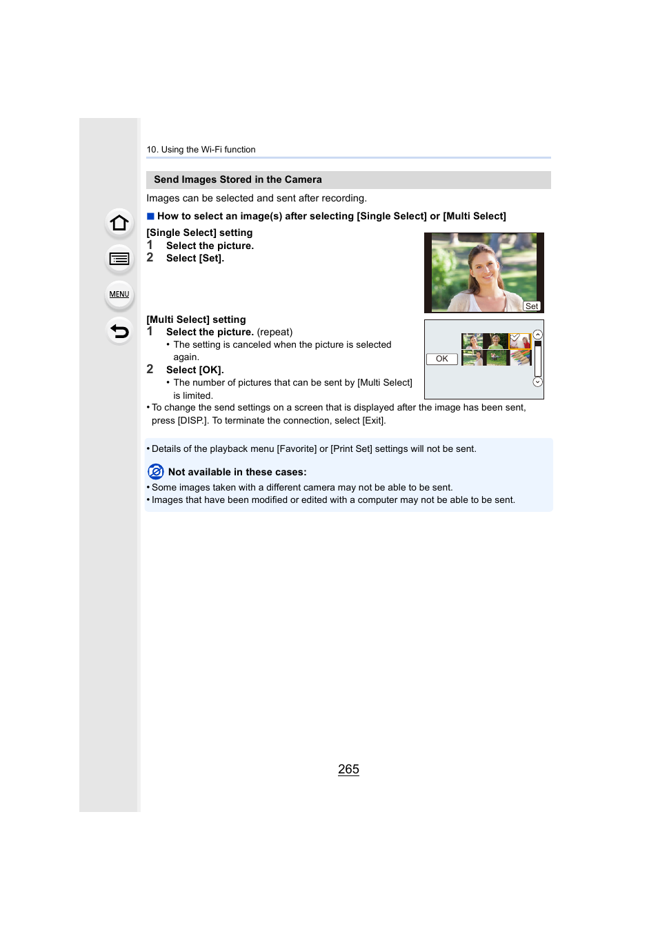Panasonic Lumix DMC-G85M User Manual | Page 265 / 338
