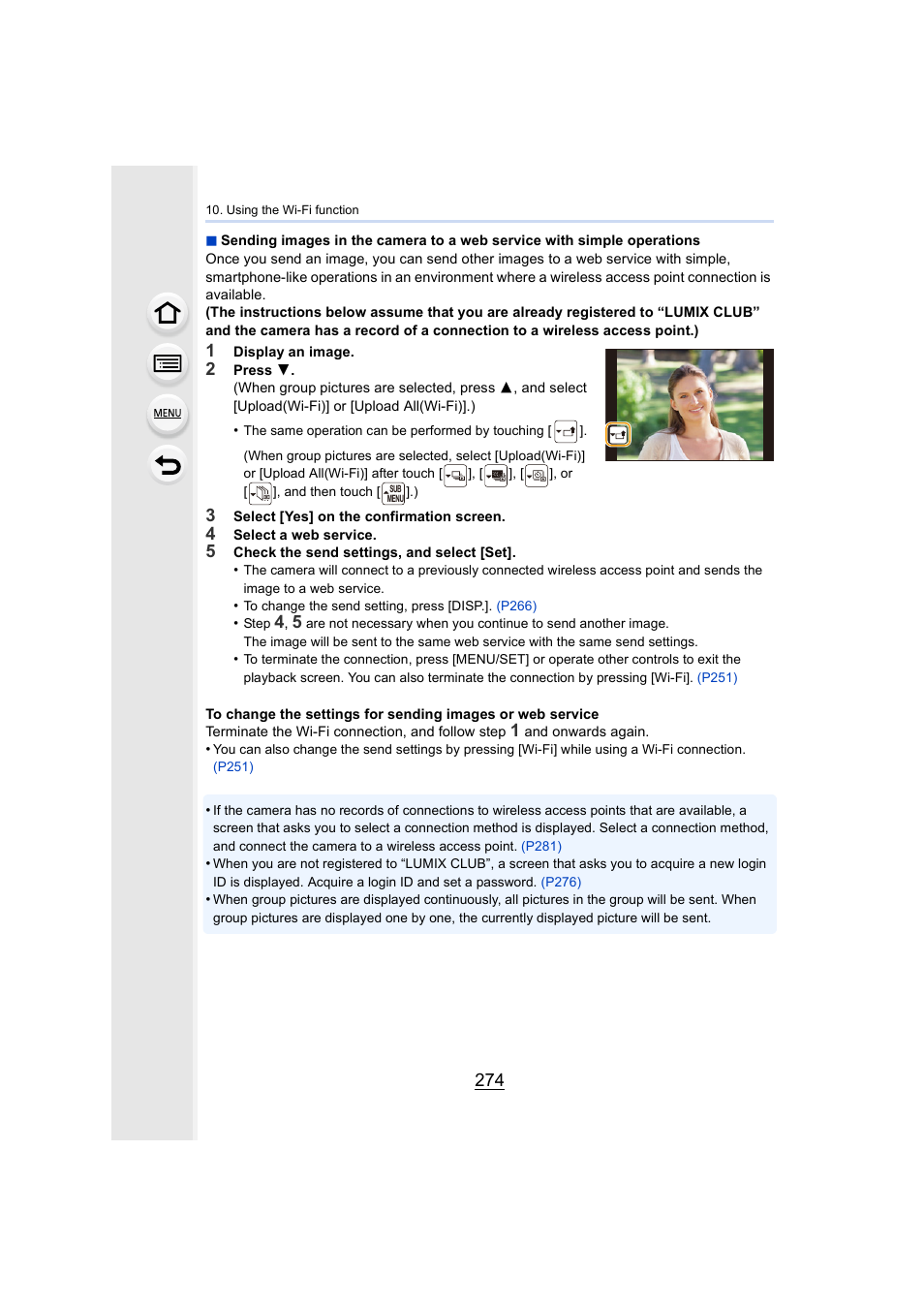 P274) | Panasonic Lumix DMC-G85M User Manual | Page 274 / 338