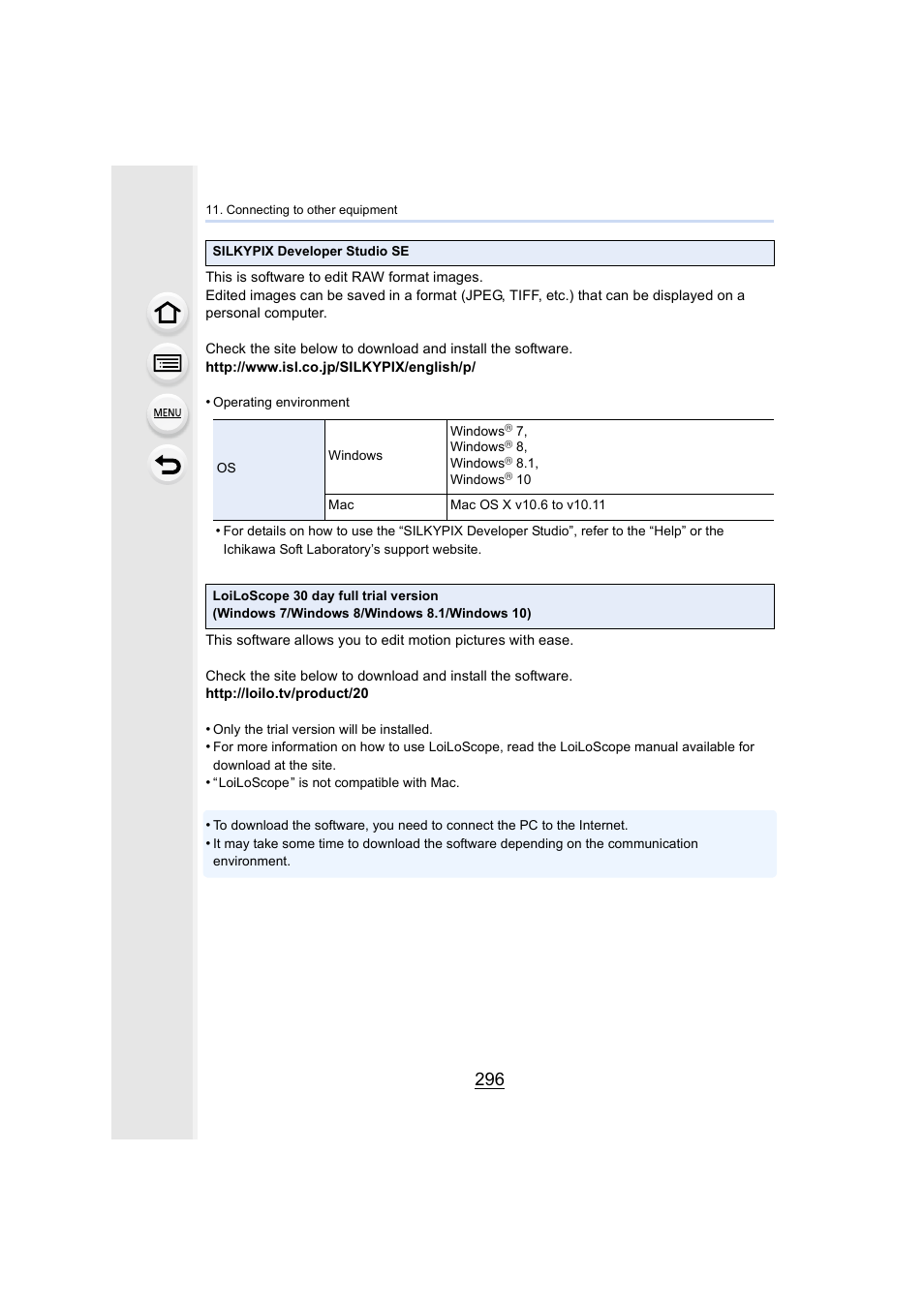 P296, P296) | Panasonic Lumix DMC-G85M User Manual | Page 296 / 338