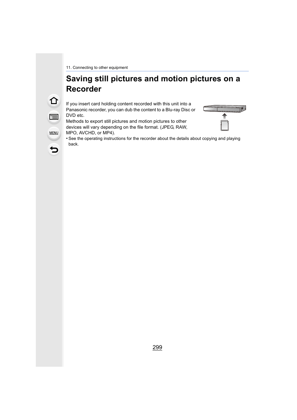 P299 | Panasonic Lumix DMC-G85M User Manual | Page 299 / 338