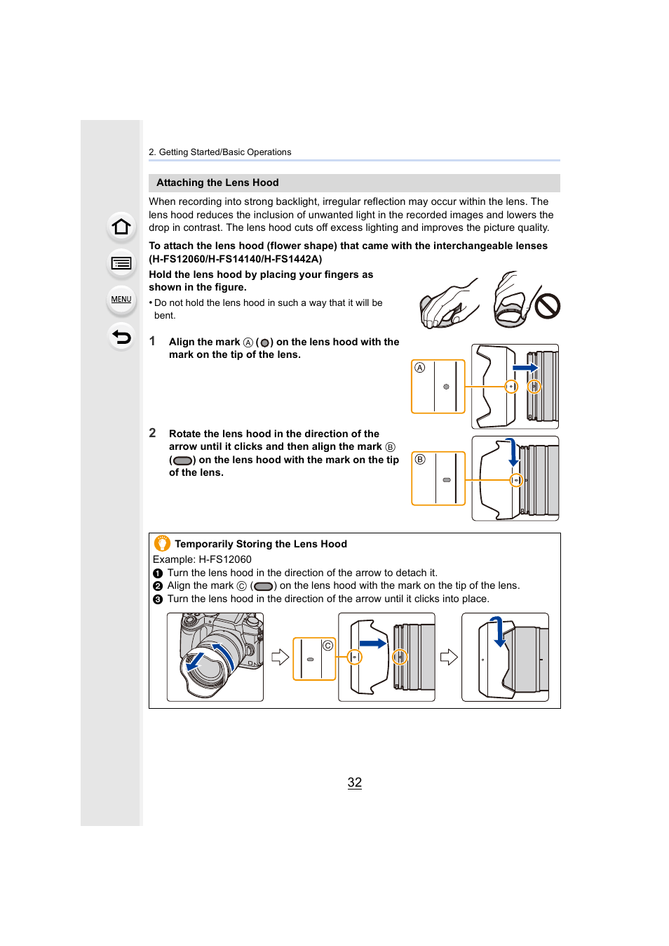 Panasonic Lumix DMC-G85M User Manual | Page 32 / 338